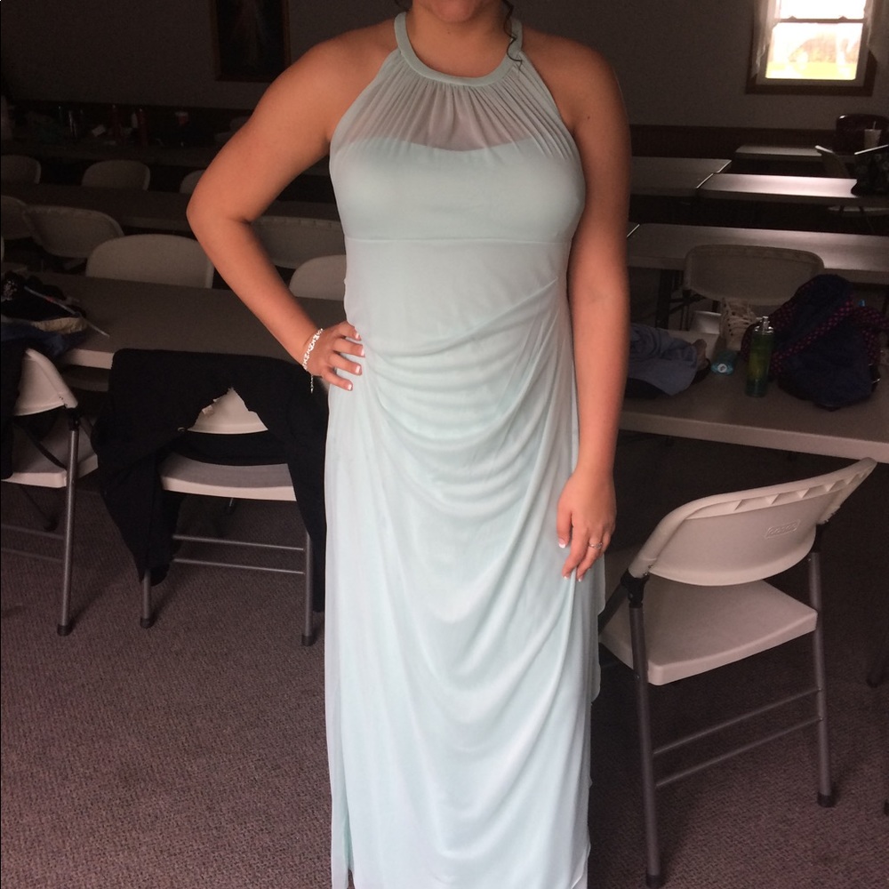 Prom dress from David’s bridal